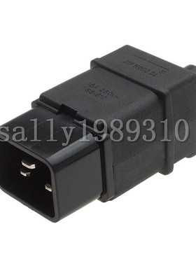IEC320-C20 PDU柜品字电源插头免焊直接拼装 公头  16A  250V公头