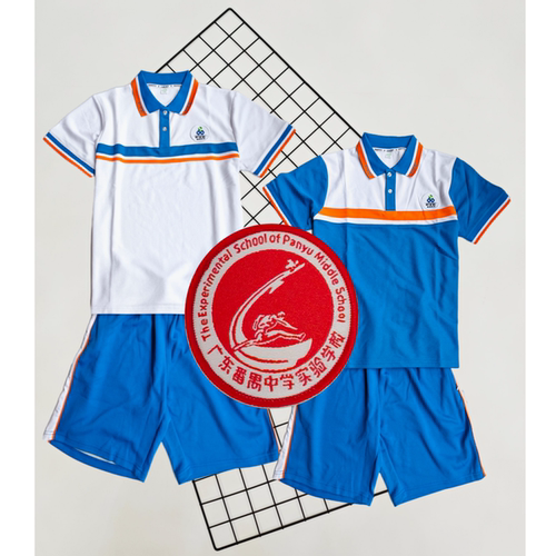 番禺中学实验学校校服番禺区初中生男女夏季短袖秋上衣长裤冬校服