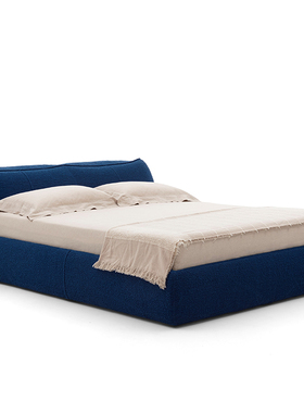 Mario Bellini设计沙发床铺 新款意式双人床布娃娃班博列托床别墅