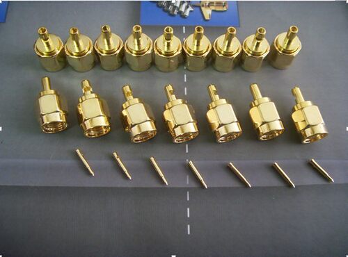 连接器SMA镀金好抗氧化