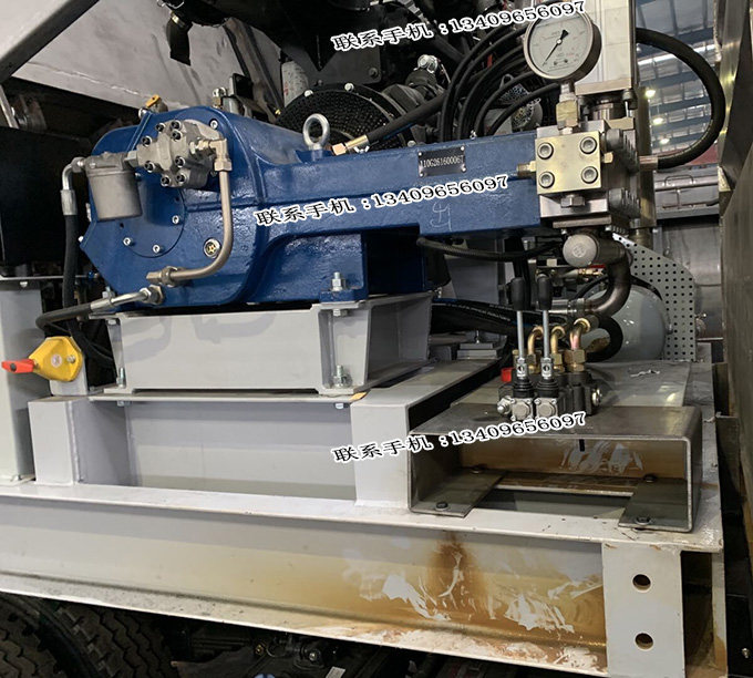 马路地面标线清洗除漆高压泵双耀sy110g-14 16 18r1600公斤压力泵