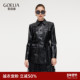 直降3折 流行穿搭黑色夹克 秋季 歌莉娅PU皮衣工装 外套女2025新款