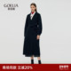 歌莉娅冬季 羊毛羊绒时尚 廓形感双面呢大衣配送本布腰带1CSC6N850