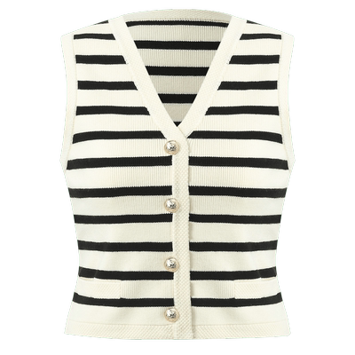 歌莉娅马甲短开衫气质修身上衣