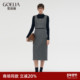 裙 大方得体两件套装 可水洗羊毛 歌莉娅秋冬一整套穿搭新款