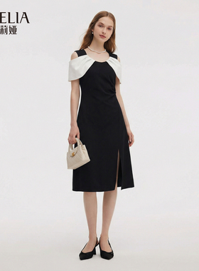 歌莉娅针织连衣裙女2026新款夏季高知得体法式无袖裙子1F4C4H1DS