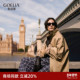歌莉娅造型感风衣女25新款 外套1E8C6L410 长款 秋季 英伦风穿搭时尚
