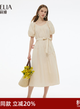 歌莉娅法式连衣裙女2025新款夏季流行穿搭减龄漂亮裙子1E5R4K790