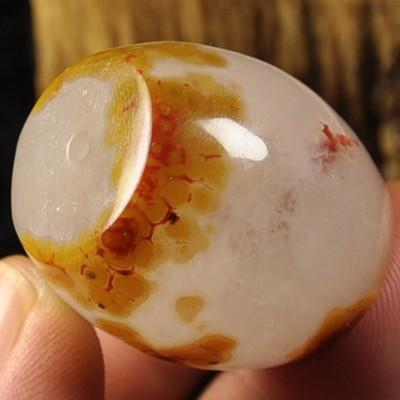 精品蒙料天然战国红玛瑙水晶体大勒子把件腰鼓吊坠单珠毛衣链顶珠