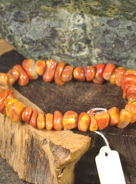 随形辽宁缟玛瑙不规则女士手串