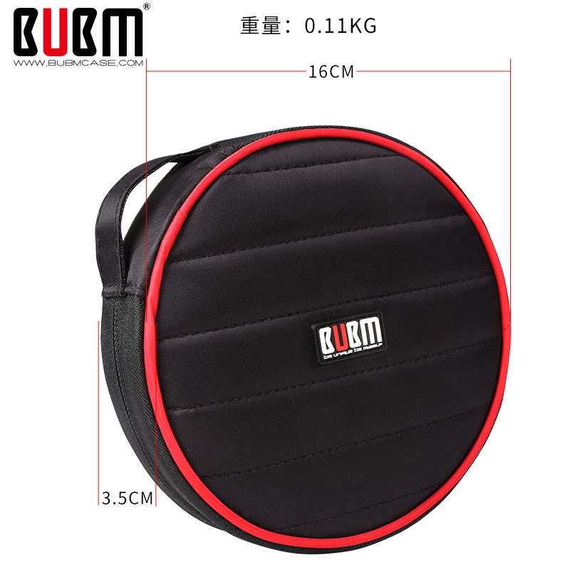 車載CD包可愛內飾用品汽車包郵保時捷放碟片圓形套光盤袋CD夾抗震
