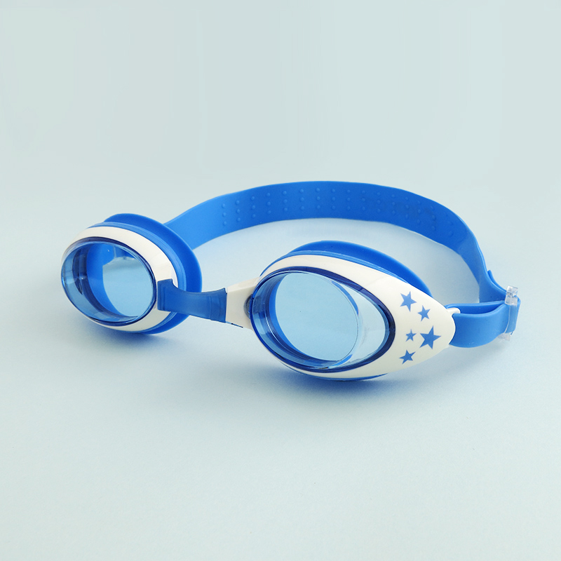 力酷防水防雾高清学生儿童泳镜