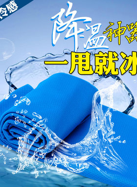 夏季清凉降温防暑军训冰丝冰凉巾