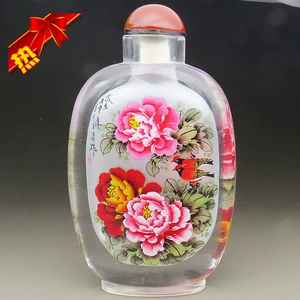 Хрустальный рисунок дымовой горшок ландшафт, вода, птица, птицы и другие картинки многопрофильных деловых подарков