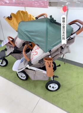 日本直邮 AirBuggy COCOPremier三轮车婴儿推车带手刹新款0-4岁·