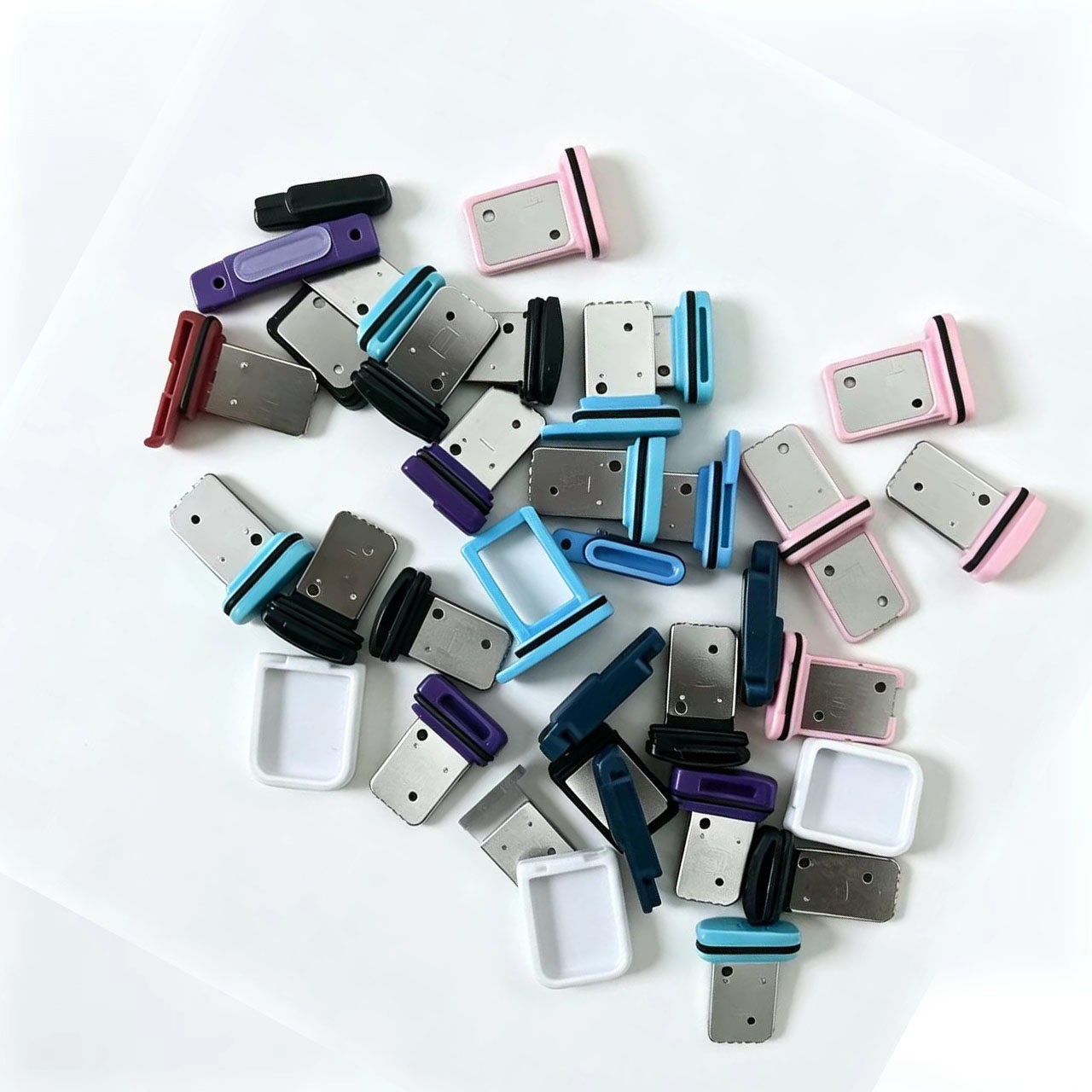 儿童电话手表各种品牌卡槽通用卡盖配件国产杂牌卡套SIM 卡芯万能