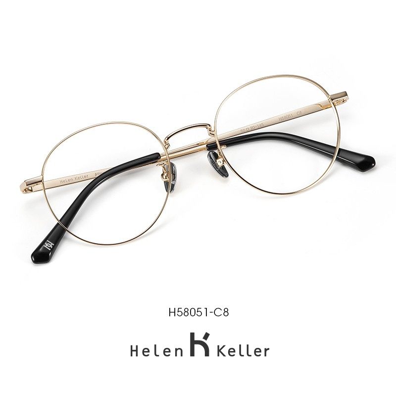 海伦凯勒女新款可配近视防蓝光眼镜框男轻圆框个性眼镜架H58051,ZIPPO/瑞士军刀/眼镜,眼镜架,淘宝优惠券,粉丝福利购,淘宝优惠卷