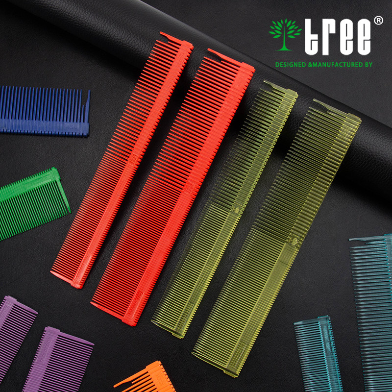 树牌TREE美发T152SW耐高温高级网红梳理发师专用中短发裁剪梳18CM