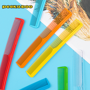 Peekaboo川岛文夫美发梳子剪发梳子防静电 BOBO专用剪发发片梳子