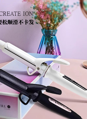 日本宫村浩气钛灰卷发棒大卷CREATE ION负离子专用电卷棒不伤发32