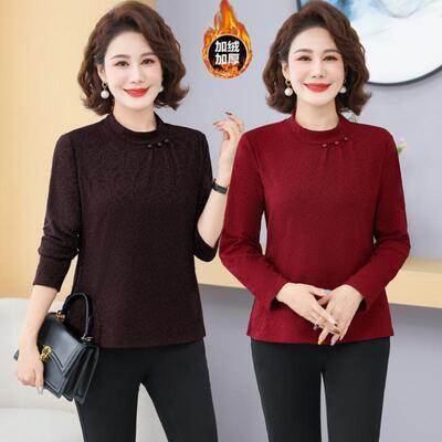 打底衫长袖t恤半高领秋冬季时尚