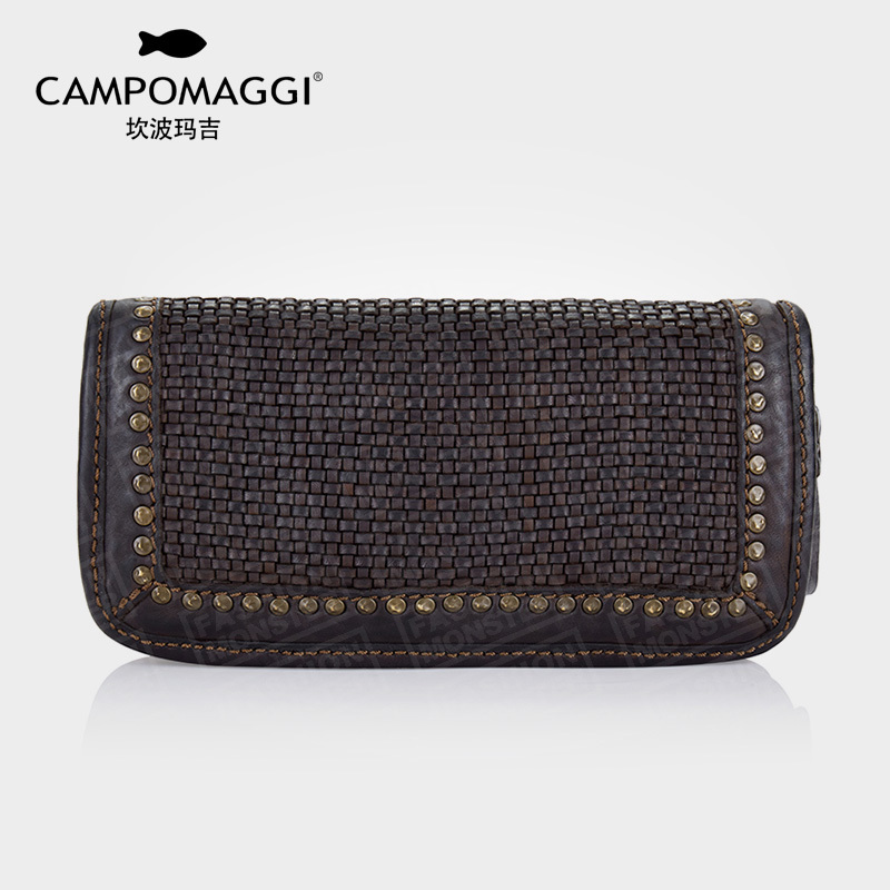 Campomaggi¿²²¨Â꼪Òâ´óÀû¸´¹ÅÊÖ¹¤Å£Æ¤±à֯ö¤³¤¿îÇ®°ü£¨ÊÖ°ü£©