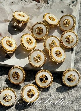 jp20 18mm日本制精致的珠光复古纽扣跨越时空的爱