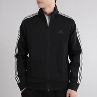 Áo cổ lọ Adidas nam 2019 mùa thu áo nỉ mới thoáng khí áo khoác dệt kim EH3808 - Áo khoác thể thao / áo khoác khoác adidas