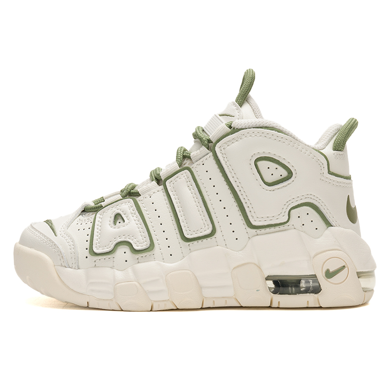 NIKE耐克儿童休闲鞋运动鞋AIR MORE UPTEMPO缓震高帮篮球鞋FQ8209