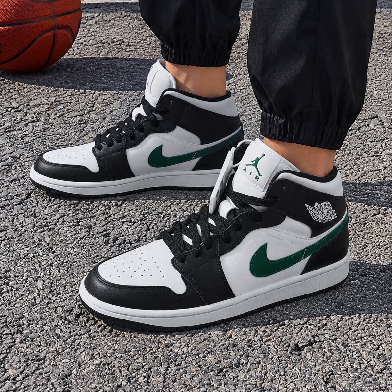 耐克AJ男鞋官方正品新款NIKE AIR缓震休闲鞋中帮板鞋经典运动鞋