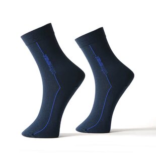 Cotton Republic/棉花共和国男春秋条纹英伦范绅士中筒皮鞋棉袜子