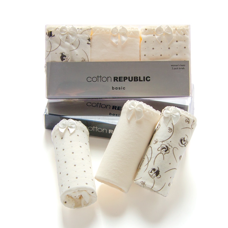 棉花共合国纯棉女内裤