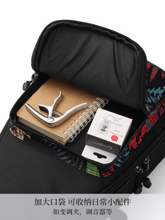 21 23 26 30寸乌克丽丽加厚加棉双肩琴袋ukulele尤克里里包琴包