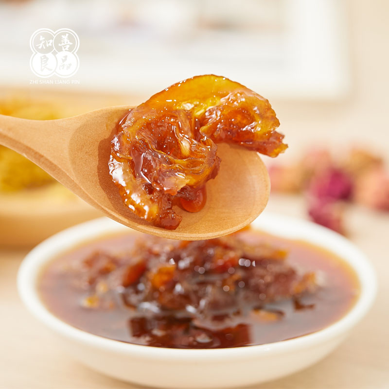 挚善良品 清盈露玫瑰陈皮柠檬膏冰糖玫瑰茶祛油腻脸滑滑包邮