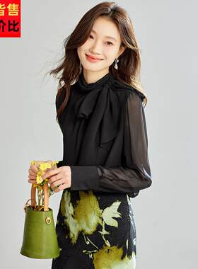 衬衫女款春装2026年新款爆款韩系漂亮设计感衬衣法式小资别致上衣