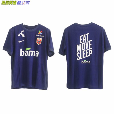 IR8428耐克NIKE高端定制DIY挪威国家队ADV短袖球衣足球比赛训练服