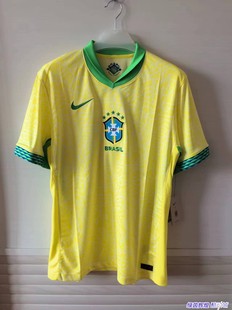 足球比赛服 球衣短袖 FJ4284 706耐克Nike美洲杯2024巴西主场球迷版
