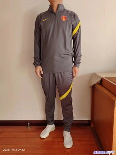 DB8656正品耐克中超球员版足球训练抓绒加厚半拉链卫衣CT5761