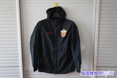 苏宁上港nike超薄风雨衣男