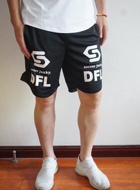 CP21857潮牌soccerjunky男运动生活训练速干五分裤足球狗短裤
