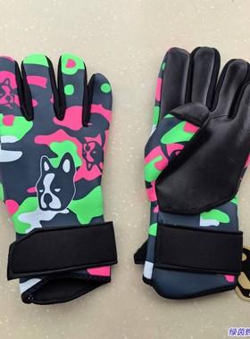 SJ24703正品soccer junky足球狗不带护指训练比赛守门员门将手套