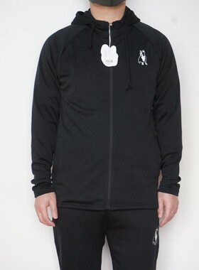 CP19565足球狗soccer junky运动潮牌休闲潮流连帽男卫衣拉链开衫