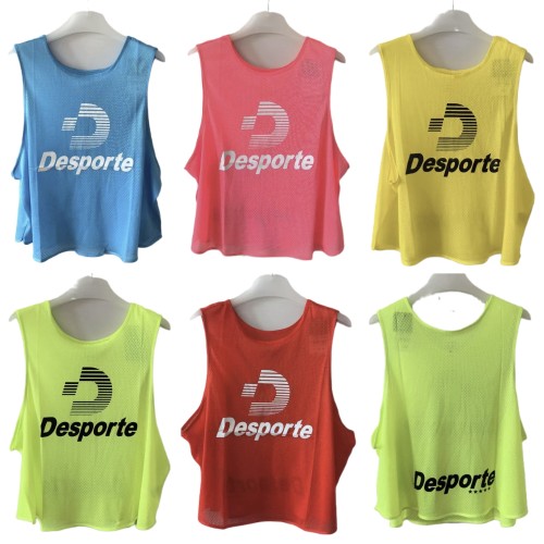 DC824830体士彪Desporte速干足球对抗服无袖训练运动上衣分组背心