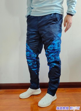 SJ18081潮牌soccerjunky加厚运动薄棉裤足球狗休闲训练梭织收腿裤