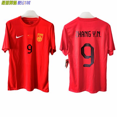 bv6709正品耐克NIKE定制DIY国足球迷服中国队足球比赛服短袖球衣
