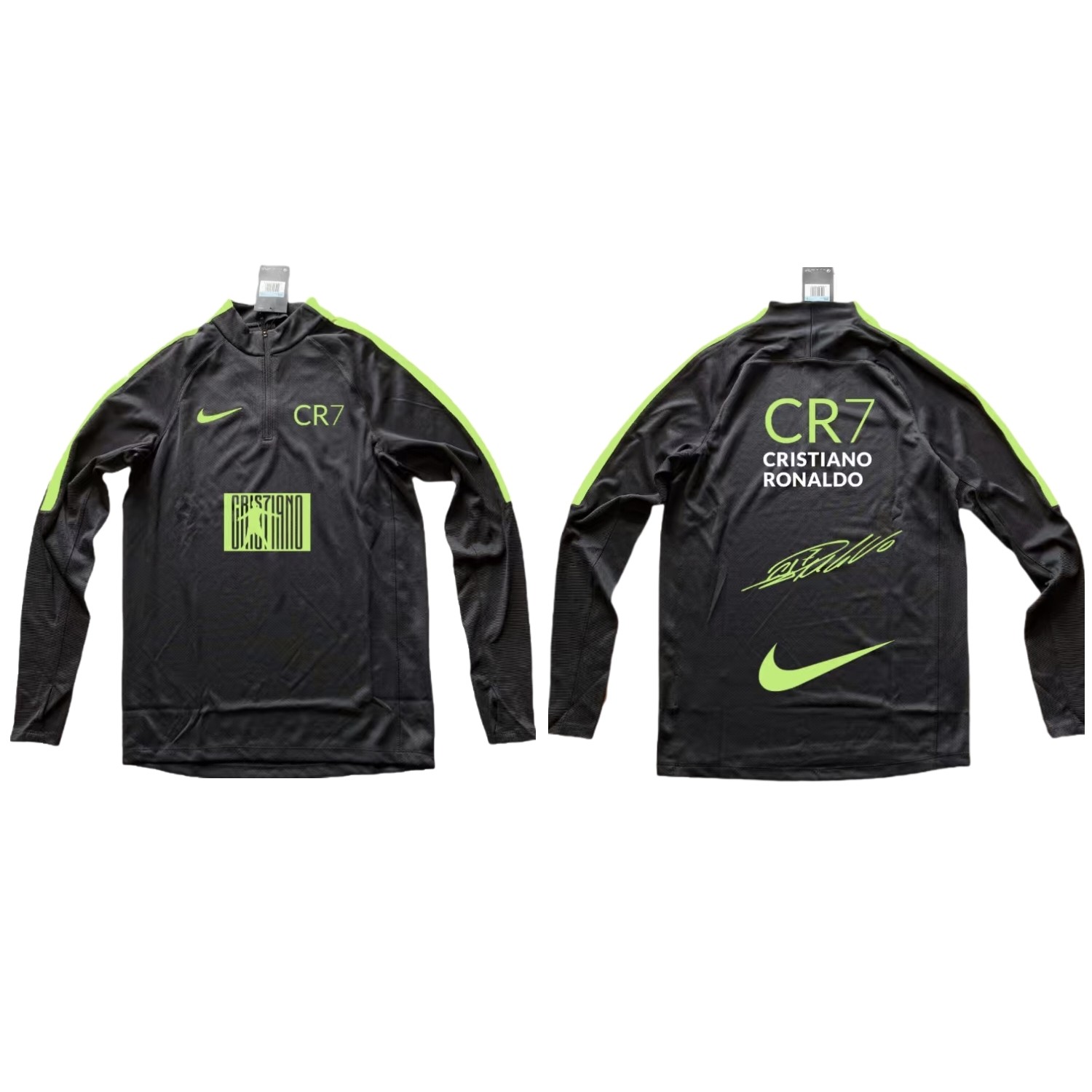 807064正品耐克NIKE足球训练服DIY C罗 CR7纪念长袖T恤半拉链卫衣,运动/瑜伽/健身/球迷用品,足球服,淘宝优惠券,粉丝福利购,淘宝优惠卷