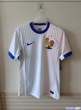 FJ4273正品NIKE耐克欧洲杯球迷版法国队客场球衣足球比赛服FJ1259