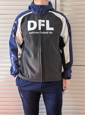 SJ25971足球狗soccer junky加厚抓绒软壳训练外套连帽卫衣夹克