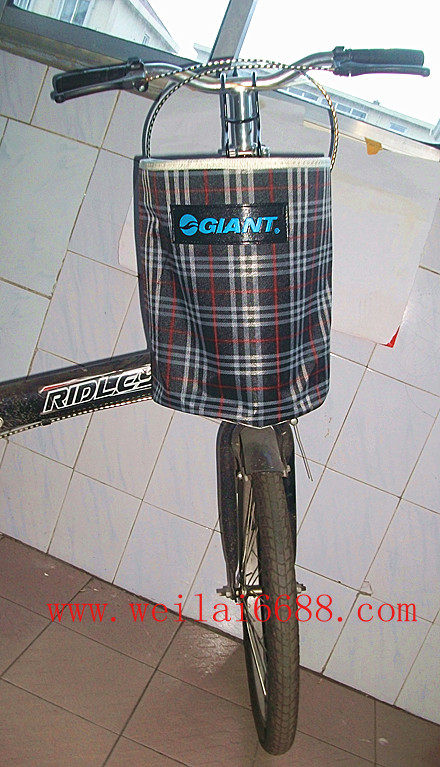 Panier pour vélo GIAT en toile - Ref 2266840 Image 1
