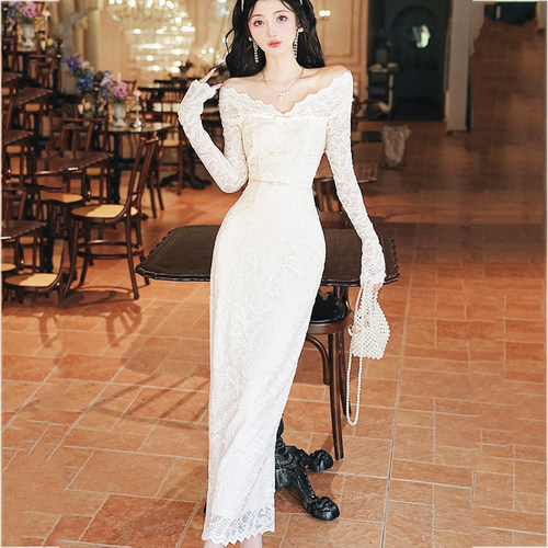 订婚领证结婚敬酒新娘裙浪漫约会